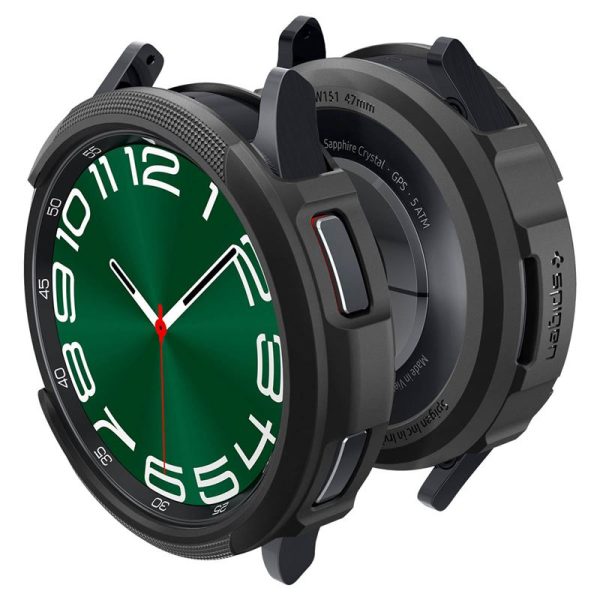 Θήκη Spigen Liquid Air Black-Samsung Galaxy Watch 6 Classic 47mm ( ACS06394) - Image 24