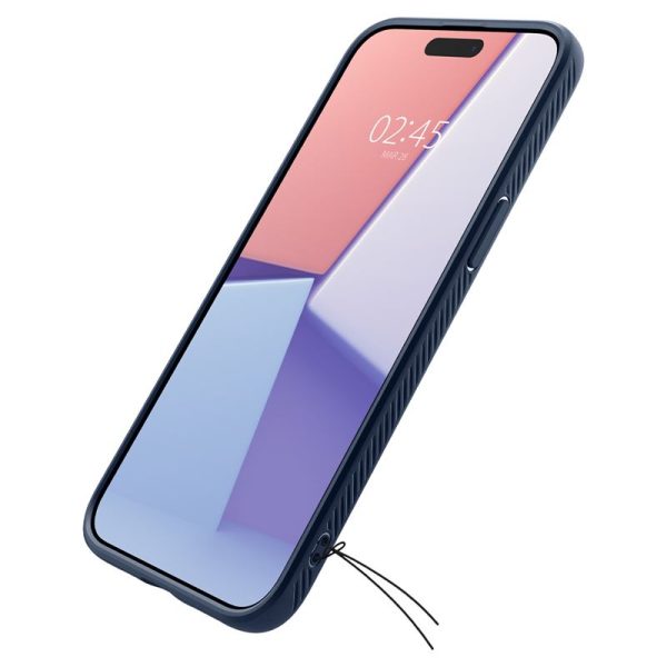 Θήκη Spigen Liquid Air Navy Blue-Apple iPhone 15 Pro Max (ACS06563) - Image 20