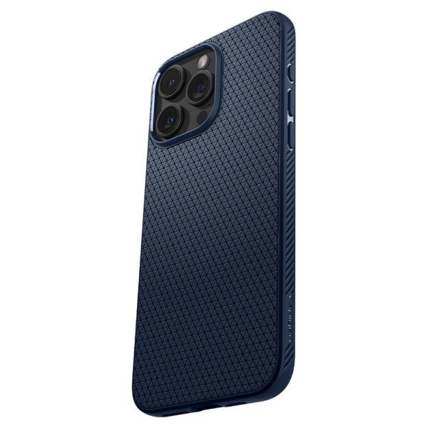 Θήκη Spigen Liquid Air Navy Blue-Apple iPhone 15 Pro Max (ACS06563) - Image 33