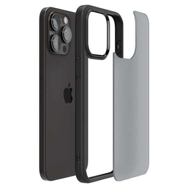 Θήκη Spigen Ultra Hybrid Frost Black-Apple iPhone 15 Pro Max (ACS06568) - Image 29