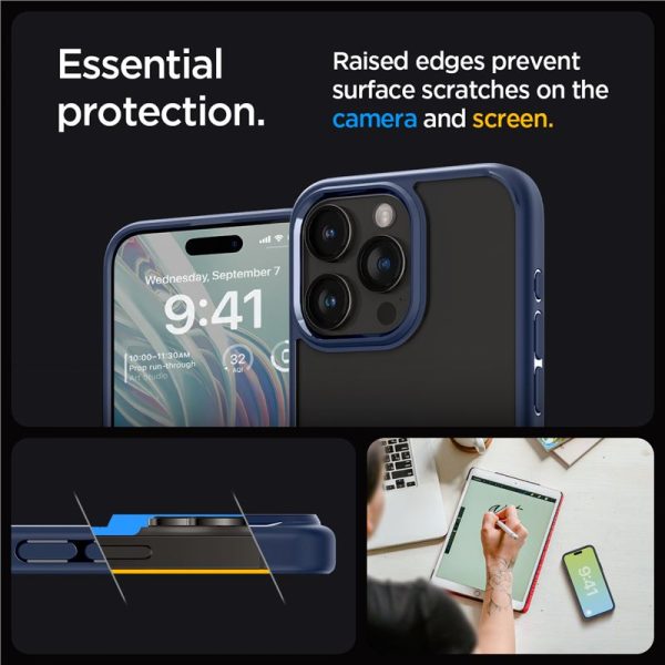 Θήκη Spigen Ultra Hybrid Navy Blue-Apple iPhone 15 Pro Max (ACS06573) - Image 20