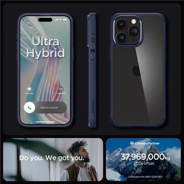 Θήκη Spigen Ultra Hybrid Navy Blue-Apple iPhone 15 Pro Max (ACS06573) - Image 22