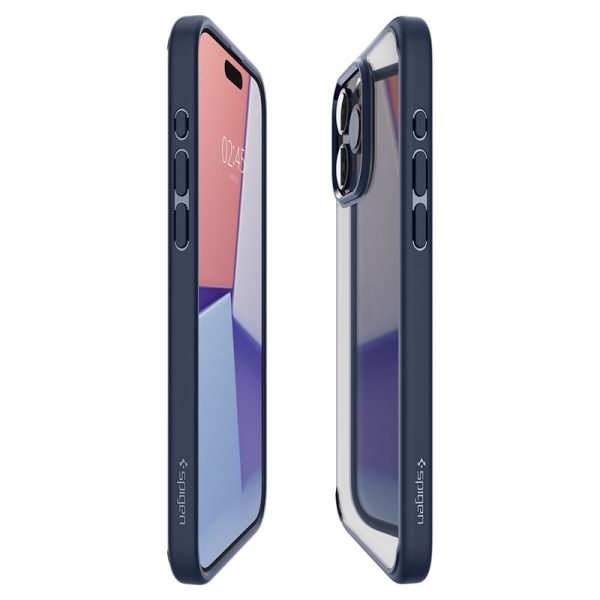 Θήκη Spigen Ultra Hybrid Navy Blue-Apple iPhone 15 Pro Max (ACS06573) - Image 30