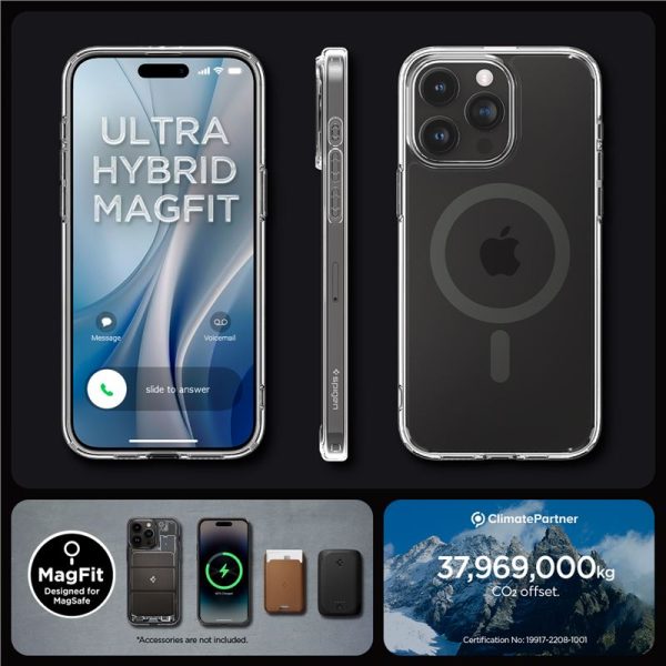 SPIGEN ULTRA HYBRID MAG MAGSAFE IPHONE 15 PRO MAX GRAPHITE (ACS06577) - Image 24