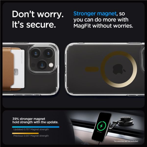 SPIGEN ULTRA HYBRID MAG MAGSAFE IPHONE 15 PRO MAX GOLD (ACS06579) - Image 22