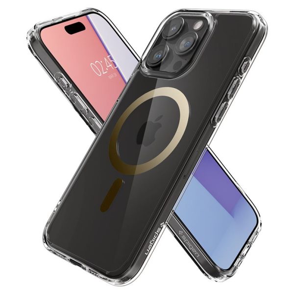 SPIGEN ULTRA HYBRID MAG MAGSAFE IPHONE 15 PRO MAX GOLD (ACS06579) - Image 31