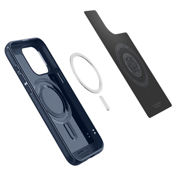 Θήκη Spigen Mag Armor (MagFit) Navy Blue-Apple iPhone 15 Pro Max (ACS06598) - Image 27