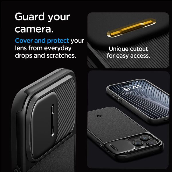 Θήκη Spigen Optik Armor (MagFit) Black-Apple iPhone 15 Pro Max (ACS06599) - Image 30