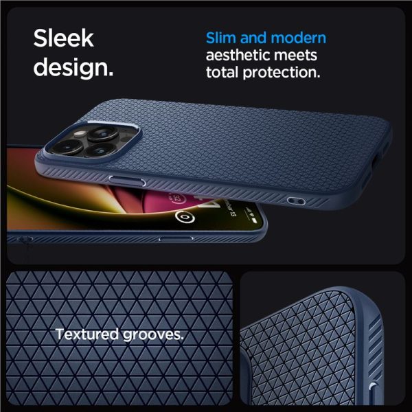 Θήκη Spigen Liquid Air Navy Blue-Apple iPhone 15 Pro (ACS06705) - Image 22