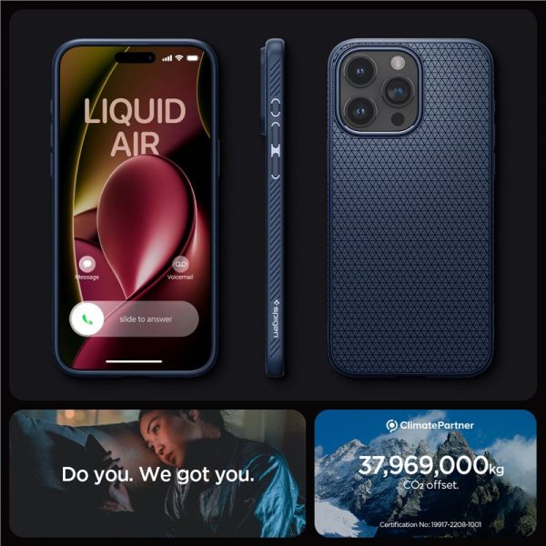 Θήκη Spigen Liquid Air Navy Blue-Apple iPhone 15 Pro (ACS06705) - Image 26