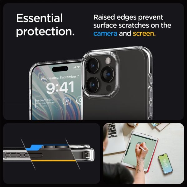 Θήκη Spigen Ultra Hybrid Clear-Apple iPhone 15 Pro (ACS06707) - Image 20