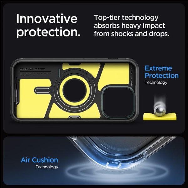 Θήκη Spigen Tough Armor (MagFit) Abyss Green-Apple iPhone 15 Pro (ACS06735) - Image 27