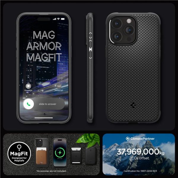 Θήκη Spigen Mag Armor (MagFit) Black-Apple iPhone 15 Pro (ACS06736) - Image 20