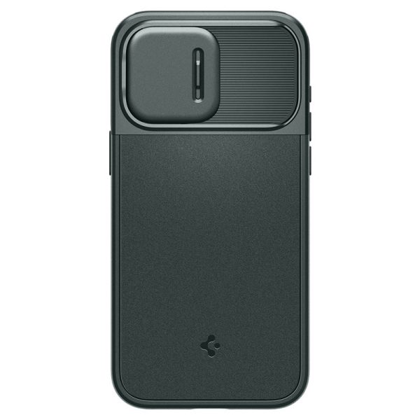 Θήκη Spigen Optik Armor (MagFit) Abyss Green-Apple iPhone 15 Pro (ACS06739) - Image 35