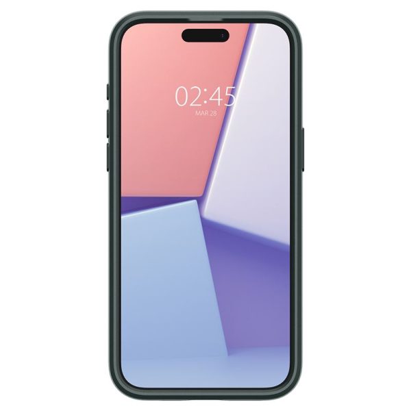 Θήκη Spigen Optik Armor (MagFit) Abyss Green-Apple iPhone 15 Pro (ACS06739) - Image 37