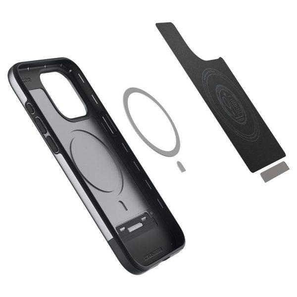 Θήκη Spigen Style Armor (MagFit) Classic Silver-Apple iPhone 15 Pro (ACS06748) - Image 20