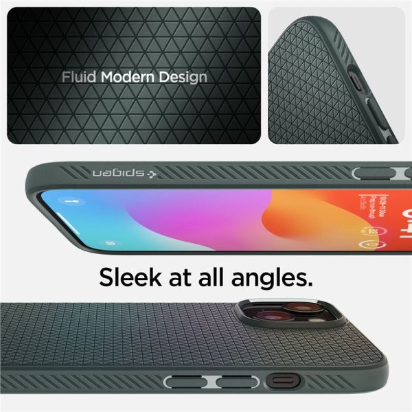Θήκη Spigen Liquid Air Abyss Green-Apple iPhone 15 (ACS06792) - Image 22