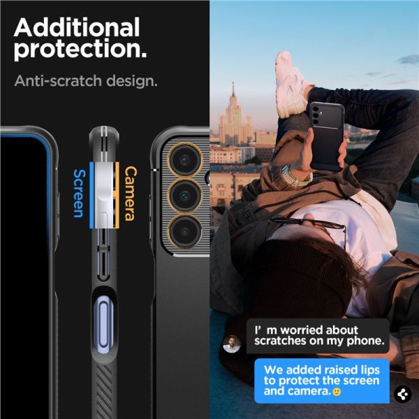 Θήκη Spigen Rugged Armor Matte Black-Samsung Galaxy A25 5G (ACS06831) - Image 21
