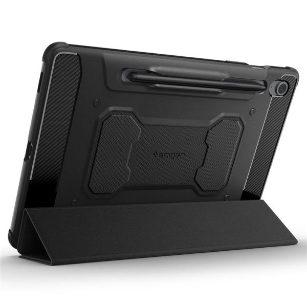 Θήκη Spigen Rugged Armor Pro Black-Samsung Galaxy Tab S9 FE (ACS06857) - Image 19