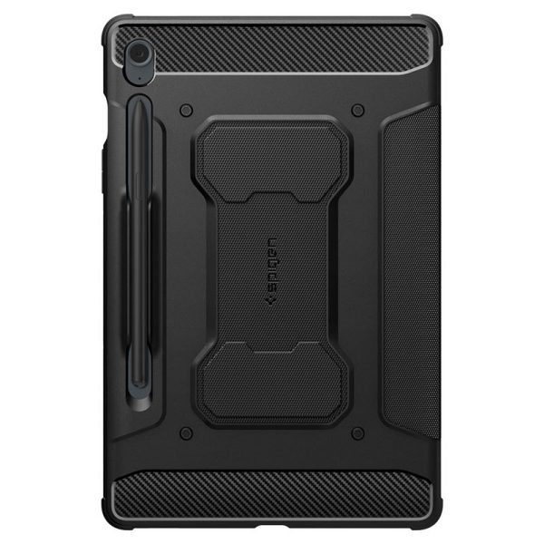 Θήκη Spigen Rugged Armor Pro Black-Samsung Galaxy Tab S9 FE (ACS06857) - Image 24