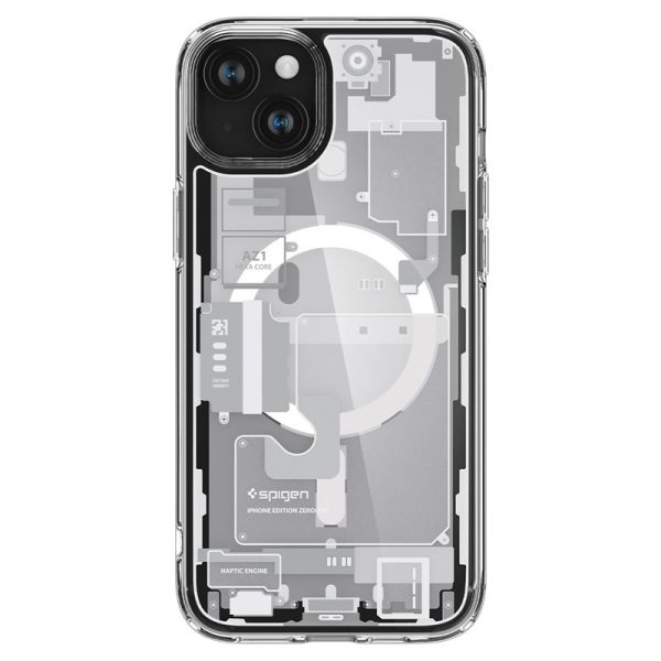 SPIGEN ULTRA HYBRID MAG MAGSAFE IPHONE 15 PLUS ZERO ONE WHITE (ACS07035) - Image 23