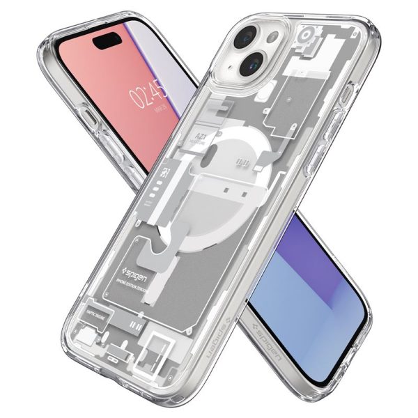 SPIGEN ULTRA HYBRID MAG MAGSAFE IPHONE 15 PLUS ZERO ONE WHITE (ACS07035) - Image 27