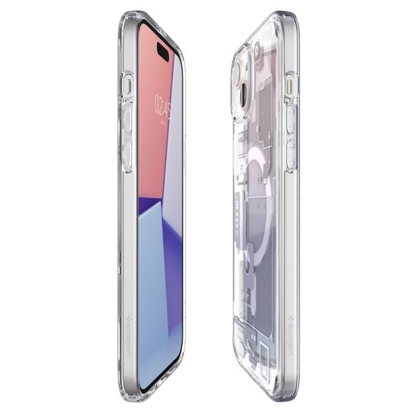 SPIGEN ULTRA HYBRID MAG MAGSAFE IPHONE 15 PLUS ZERO ONE WHITE (ACS07035) - Image 29