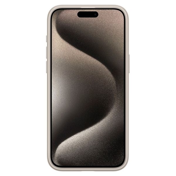 Θήκη Spigen Ultra Hybrid (MagFit) Frost Natural Titanium-Apple iPhone 15 Pro Max (ACS07210) - Image 16