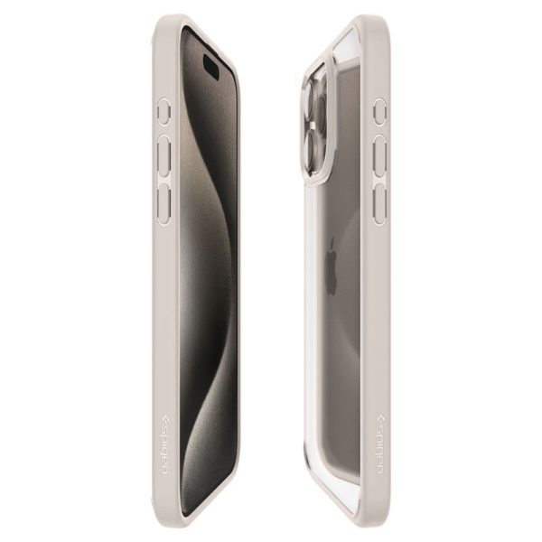 Θήκη Spigen Ultra Hybrid Natural Titanium-Apple iPhone 15 Pro (ACS07214) - Image 22