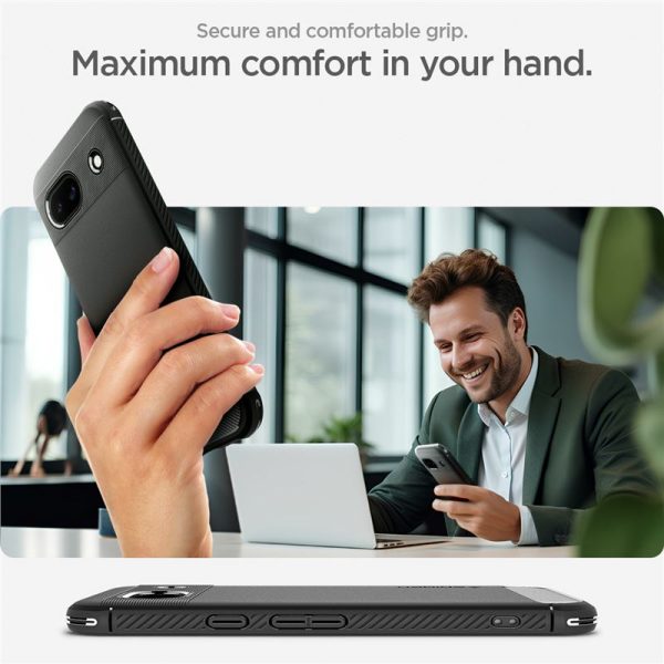 SPIGEN RUGGED ARMOR GOOGLE PIXEL 8A MATTE BLACK (ACS07259) - Image 24