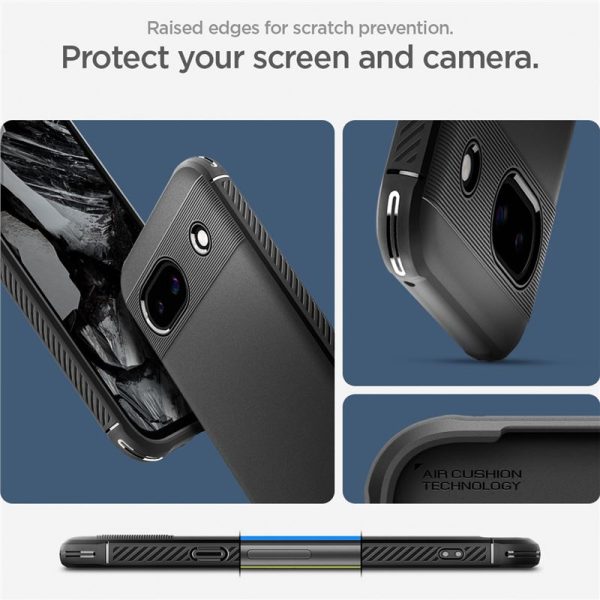 SPIGEN RUGGED ARMOR GOOGLE PIXEL 8A MATTE BLACK (ACS07259) - Image 25