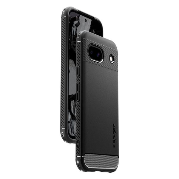 SPIGEN RUGGED ARMOR GOOGLE PIXEL 8A MATTE BLACK (ACS07259) - Image 32