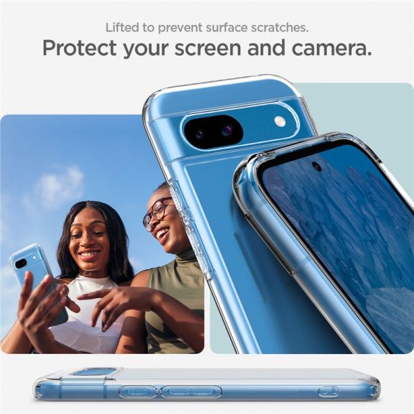SPIGEN ULTRA HYBRID GOOGLE PIXEL 8A CRYSTAL CLEAR (ACS07260) - Image 35