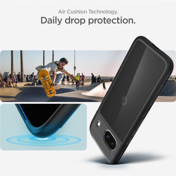 SPIGEN ULTRA HYBRID GOOGLE PIXEL 8A MATTE BLACK (ACS07262) - Image 24