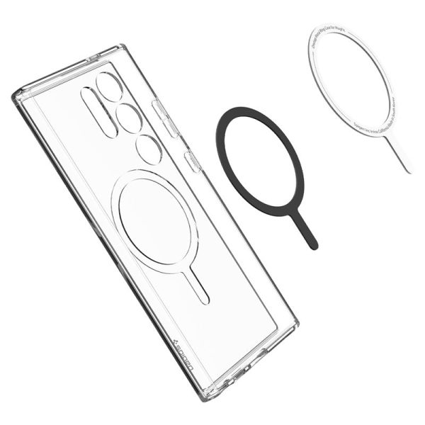 Θήκη Spigen Ultra Hybrid Metal Ring (MagFit) White-Samsung Galaxy S24 Ultra (ACS07297) - Image 24