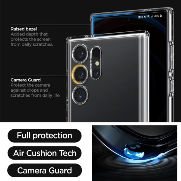 Θήκη Spigen Ultra Hybrid S Clear-Samsung Galaxy S24 Ultra (ACS07299) - Image 26