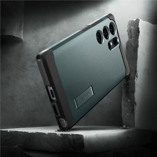 Θήκη Spigen Tough Armor Abyss Green-Samsung Galaxy S24 Ultra (ACS07302) - Image 19