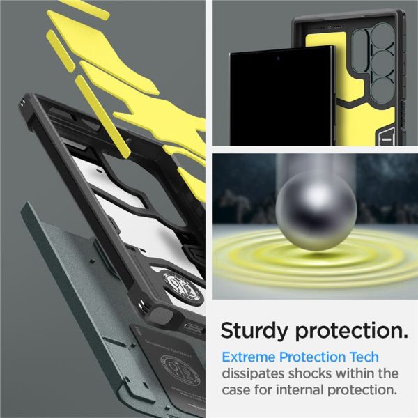 Θήκη Spigen Tough Armor Abyss Green-Samsung Galaxy S24 Ultra (ACS07302) - Image 20