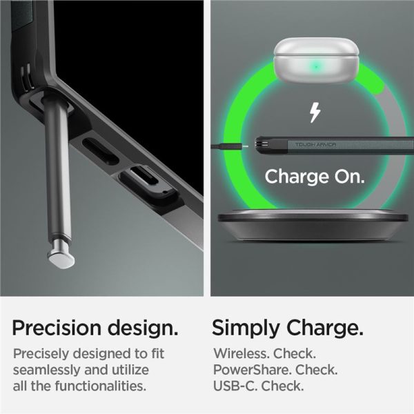 Θήκη Spigen Tough Armor Abyss Green-Samsung Galaxy S24 Ultra (ACS07302) - Image 23