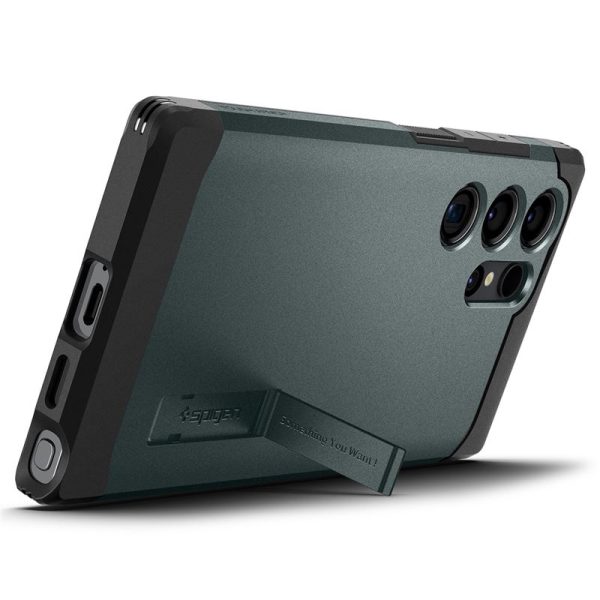 Θήκη Spigen Tough Armor Abyss Green-Samsung Galaxy S24 Ultra (ACS07302) - Image 30