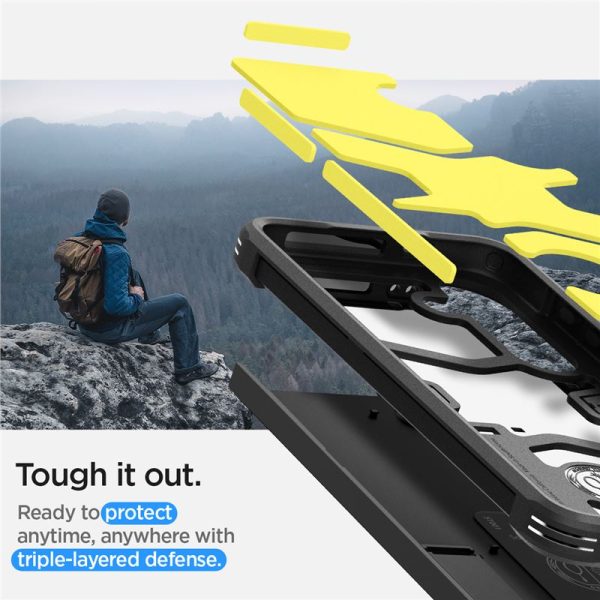 SPIGEN TOUGH ARMOR GALAXY S24+ PLUS BLACK (ACS07332) - Image 19