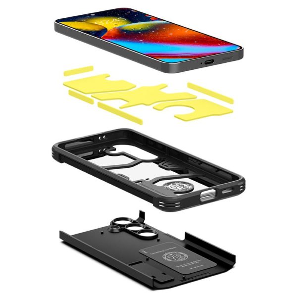 SPIGEN TOUGH ARMOR GALAXY S24+ PLUS BLACK (ACS07332) - Image 27