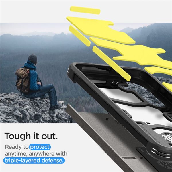Θήκη Spigen Tough Armor Gunmetal-Samsung Galaxy S24 (ACS07356) - Image 21