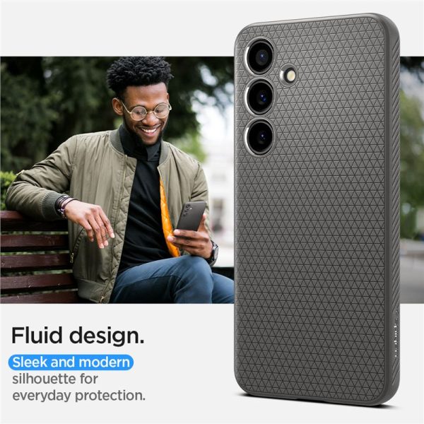 Θήκη Spigen Liquid Air Granite Grey-Samsung Galaxy S24 (ACS07450) - Image 25