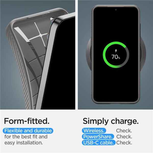 Θήκη Spigen Liquid Air Granite Grey-Samsung Galaxy S24 (ACS07450) - Image 26