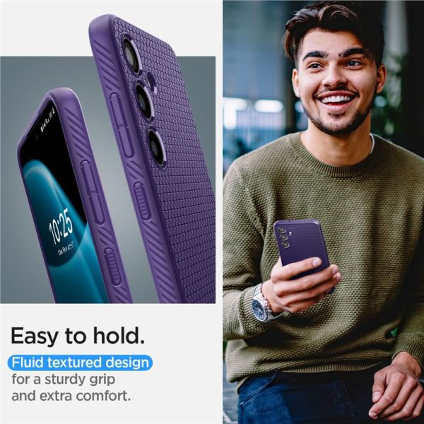 Θήκη Spigen Liquid Air Deep Purple-Samsung Galaxy S24 (ACS07451) - Image 23