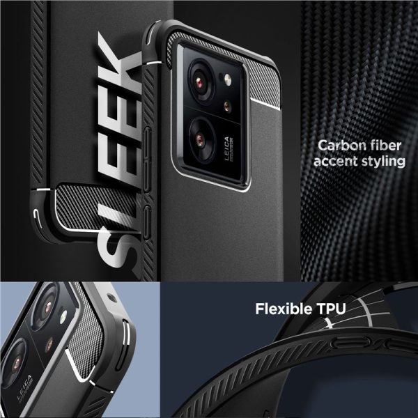 SPIGEN RUGGED ARMOR XIAOMI 13T / 13T PRO MATTE BLACK (ACS07502) - Image 16