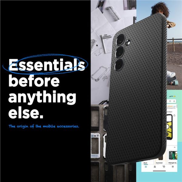 Θήκη Spigen Liquid Air Black-Samsung Galaxy A35 5G (ACS07519) - Image 21