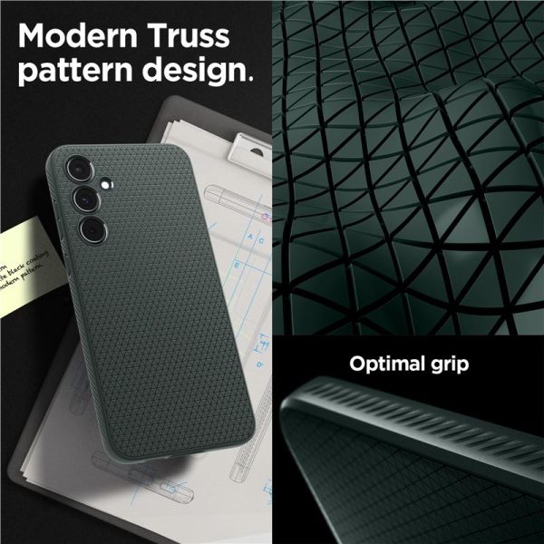 Θήκη Spigen Liquid Air Abyss Green-Samsung Galaxy A55 5G (ACS07527) - Image 22