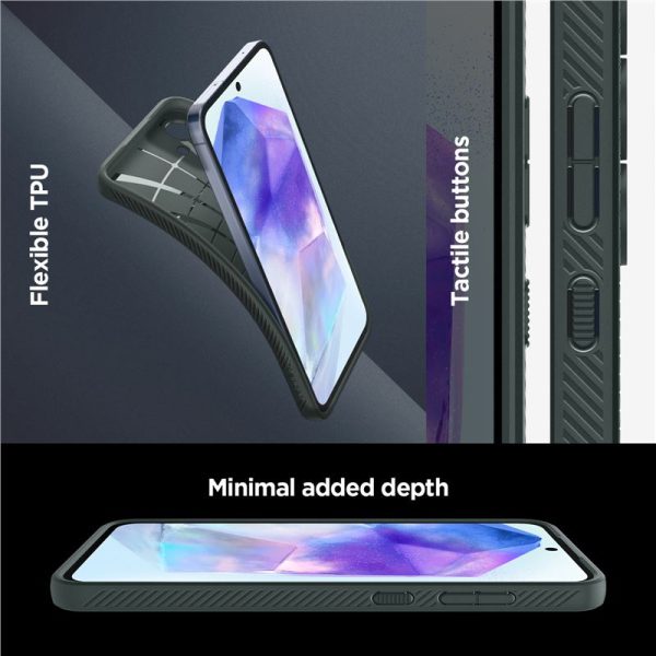 Θήκη Spigen Liquid Air Abyss Green-Samsung Galaxy A55 5G (ACS07527) - Image 26